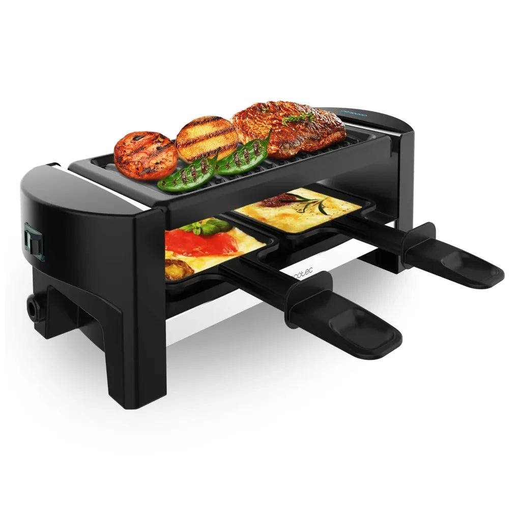 Máquina de Raclette Compacta 320W: Disfruta de Comidas Saludables y Creativas de Cecotec 2
