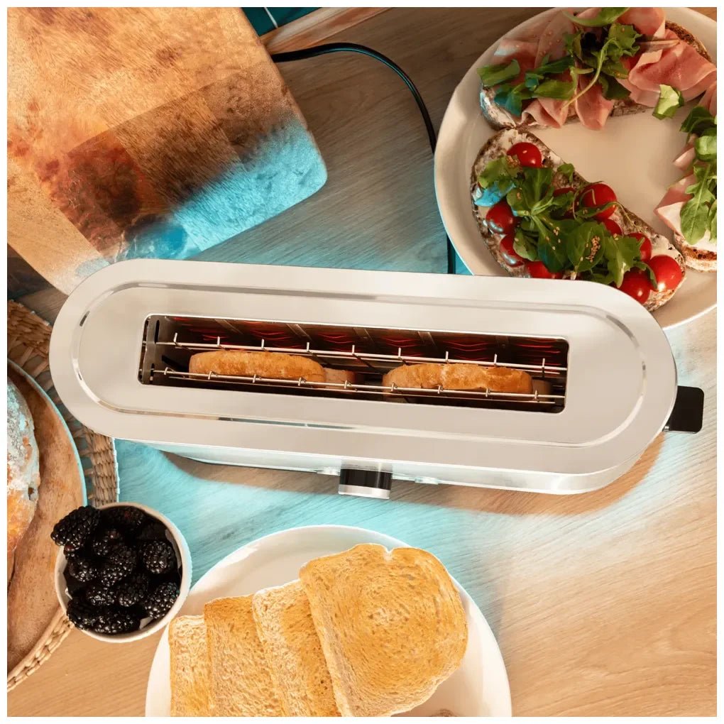 Tostador Vertical Shine&Toast: Eficiencia y Estilo con 7 Niveles de Tostado de Cecotec 7