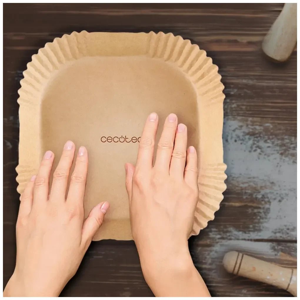 Pack 150 Papeles para Freidora: Cocción Uniforme y Saludable de Cecotec 9
