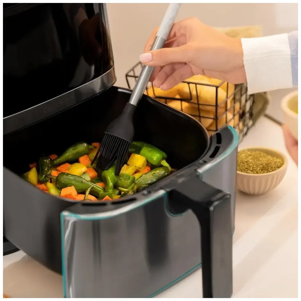 Freidora de Aire Inoxidable 5.5L con Conectividad APP para Cocina Saludable de Cecotec 2