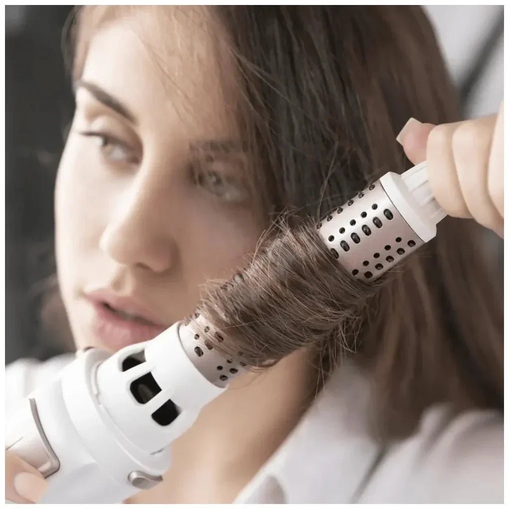 Cepillo de aire Bamba CeramicCare 5in1 Pro con 5 cabezales intercambiables tecnología Ion real de Cecotec 5