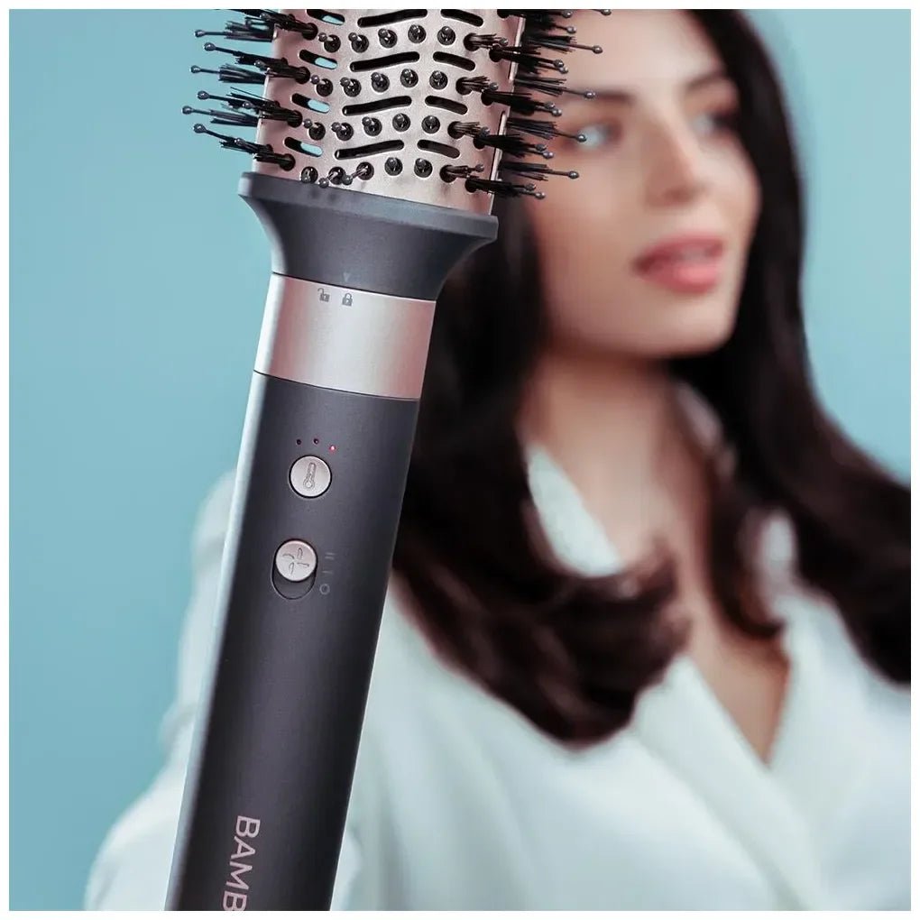 Cepillo de aire Moldeador Bamba CeramicCare AirGlam original 6 en 1 con tecnología Coanda y motor de Cecotec 8