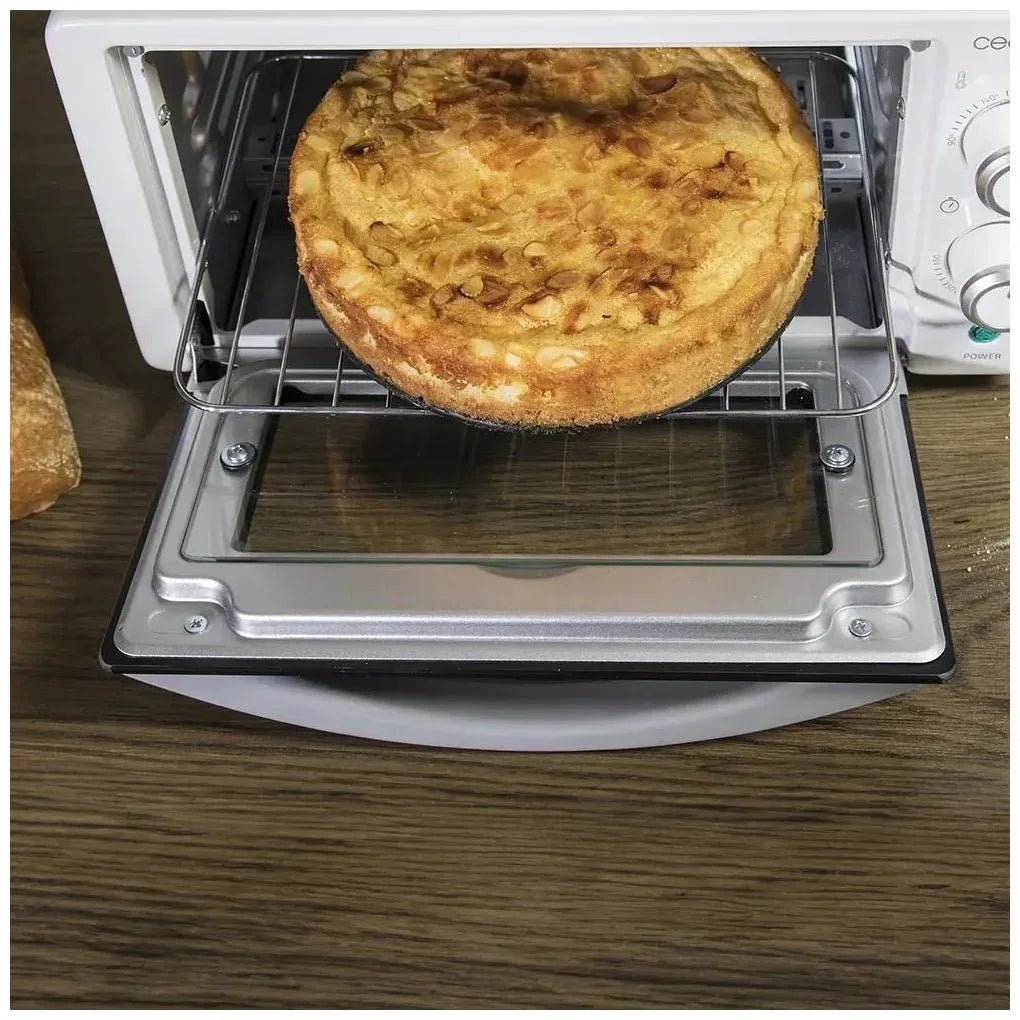 Horno Tostador Multifunción 10L con Doble Cristal y Resistencias de Cuarzo de Cecotec 6