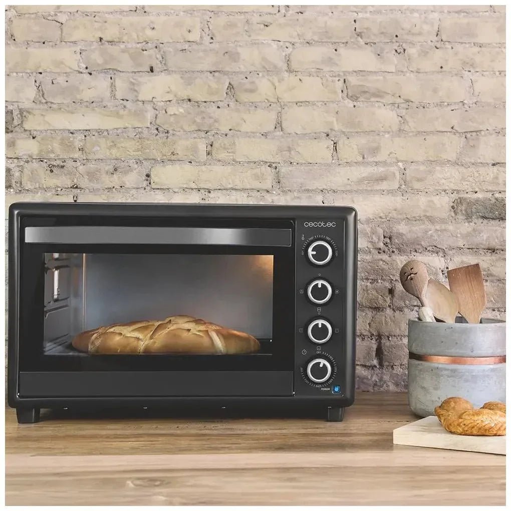 Horno Eléctrico 46L con Rustidor Giratorio y 12 Funciones de Cocción Eficiente de Cecotec 7