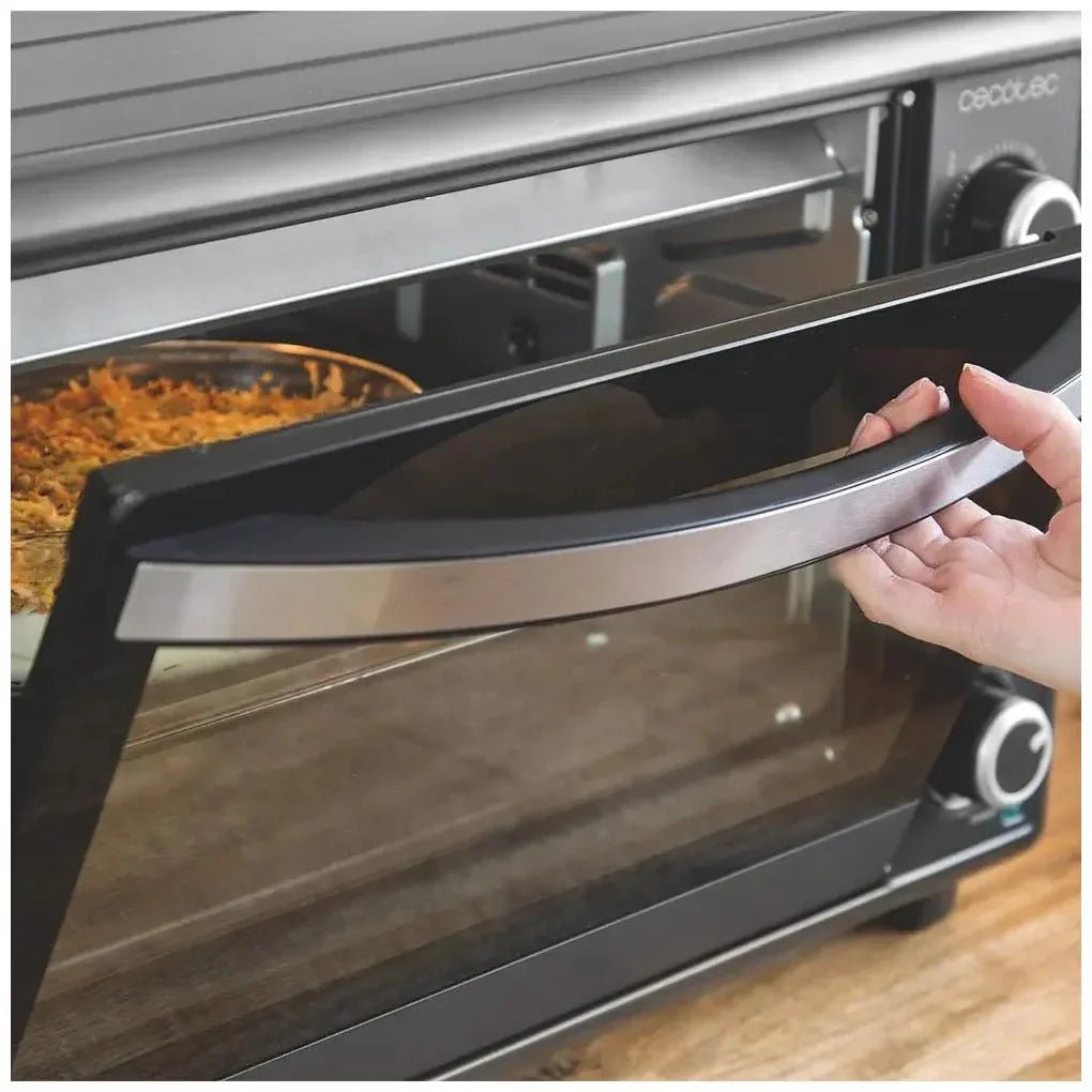 Horno Eléctrico 46L con Rustidor Giratorio y 12 Funciones de Cocción Eficiente de Cecotec 9