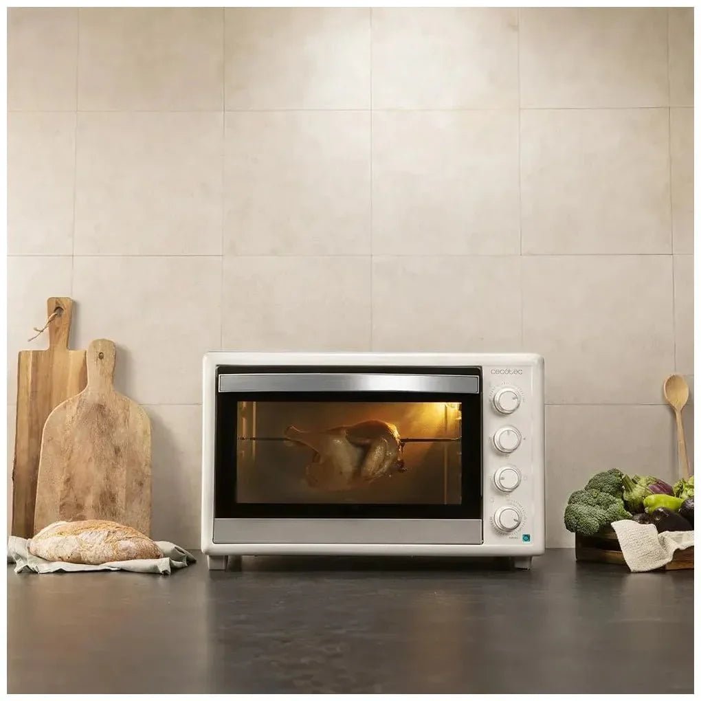 Horno Sobremesa 60L con 12 Funciones, 2200W y Rustidor Giratorio - Bake&Toast 6090 de Cecotec 6