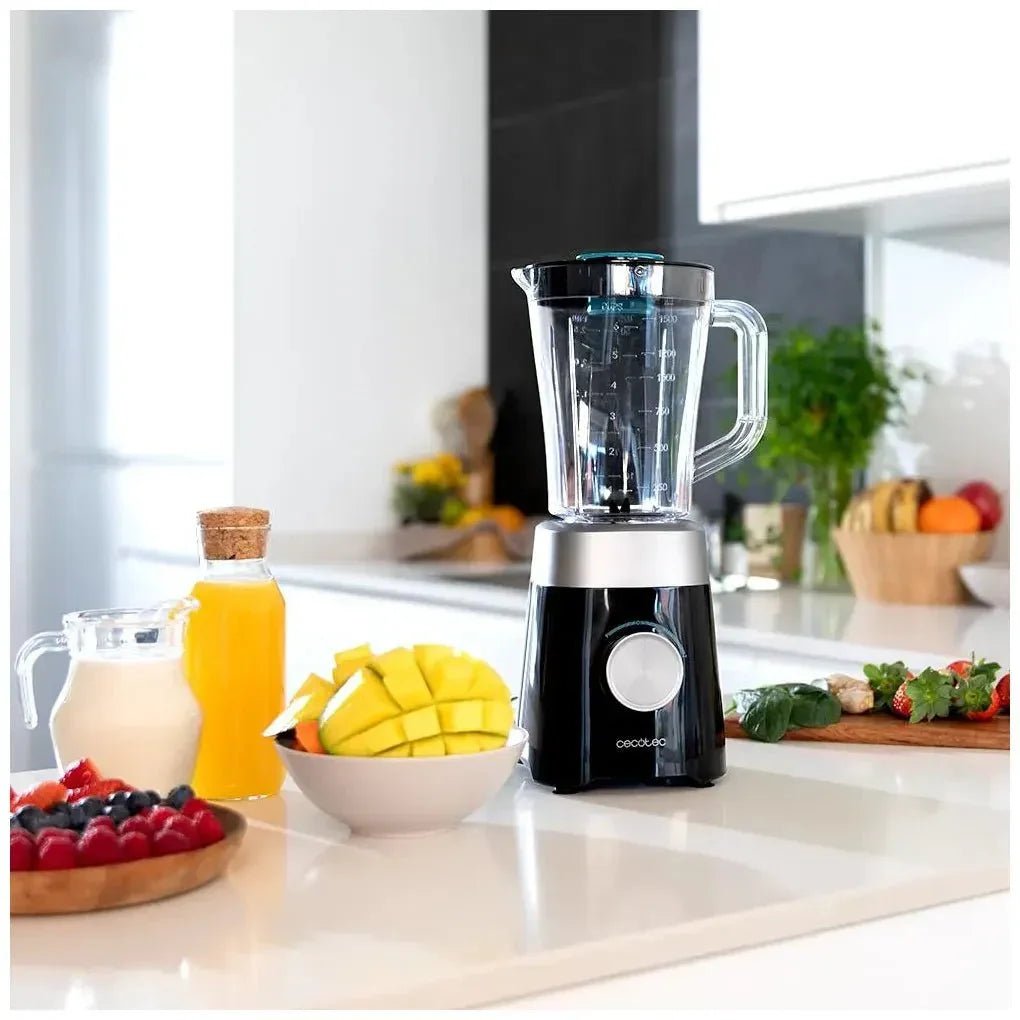 Batidora de Vaso 1300W con Cuchillas de Titanio y Jarra de 1.5L de Cecotec 9