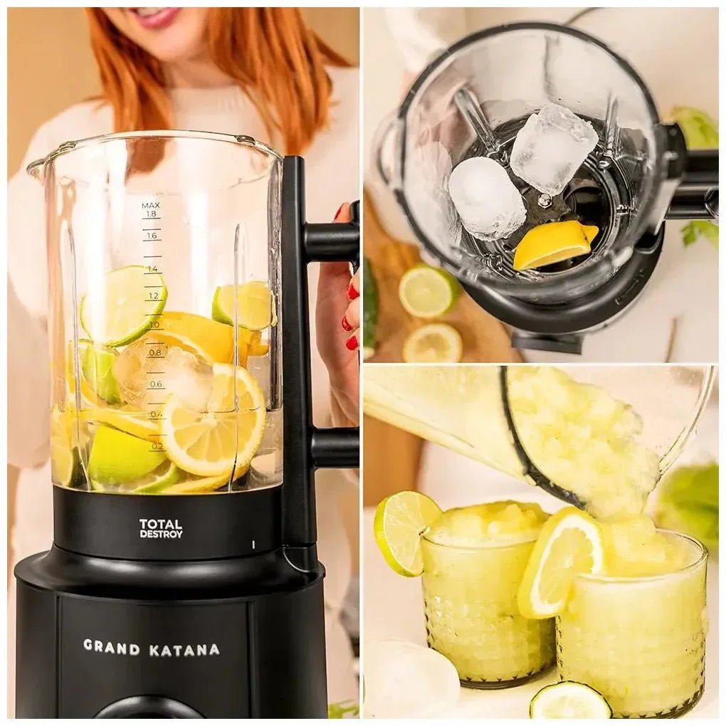 Batidora de Vaso 2700W con Tecnología TotalDestroy y Jarra Termorresistente de Cecotec 6