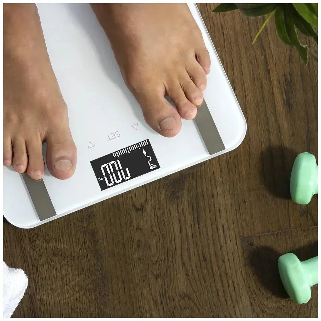 Báscula Digital Inteligente de alta precisión con Pantalla LCD y Cinta métrica de Cecotec 8