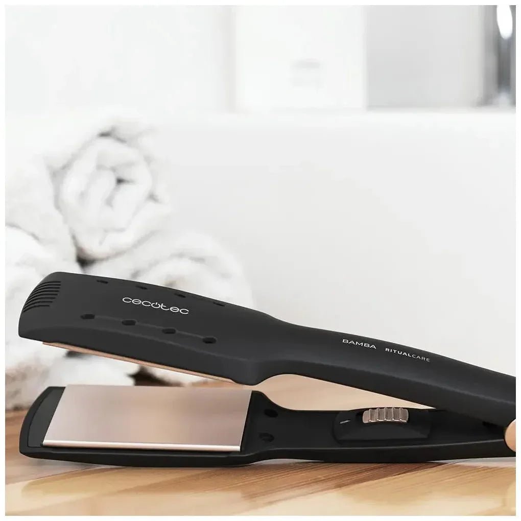 Plancha de Pelo Wet&Dry Max: Alisado Rápido con Queratina y Argán, 210ºC de Cecotec 11