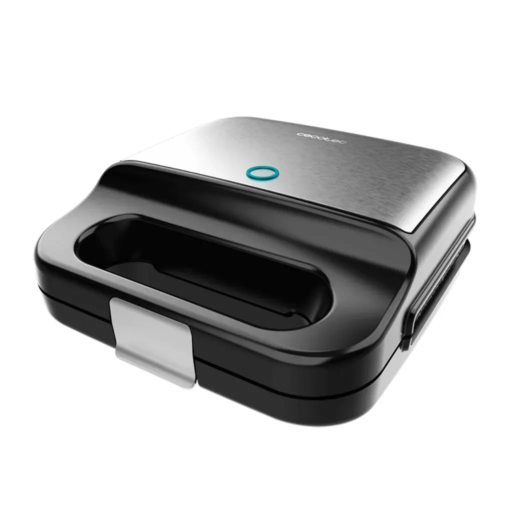 Sandwichera 4 en 1 Rock'nToast: Potencia, Versatilidad y Diseño en Acero Inoxidable de Cecotec 2