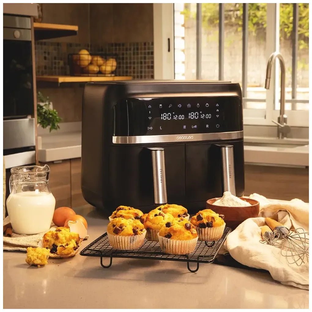 Freidora de Aire 9L: Cocina Saludable con Tecnología PerfectCook y Temporizador de Cecotec 7