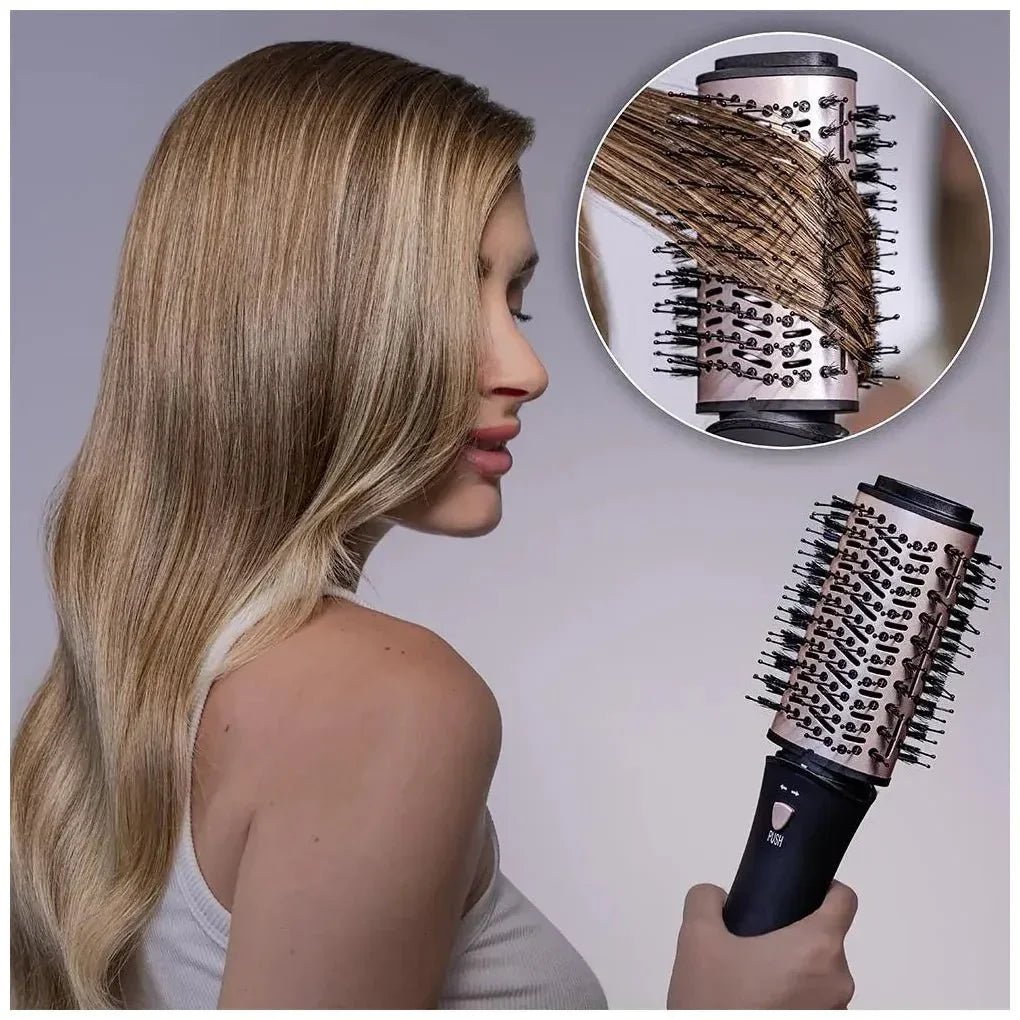Cepillo de aire Bamba CeramicCare 10in1 Styler con 10 cabezales intercambiables Revestimiento de Cecotec 6