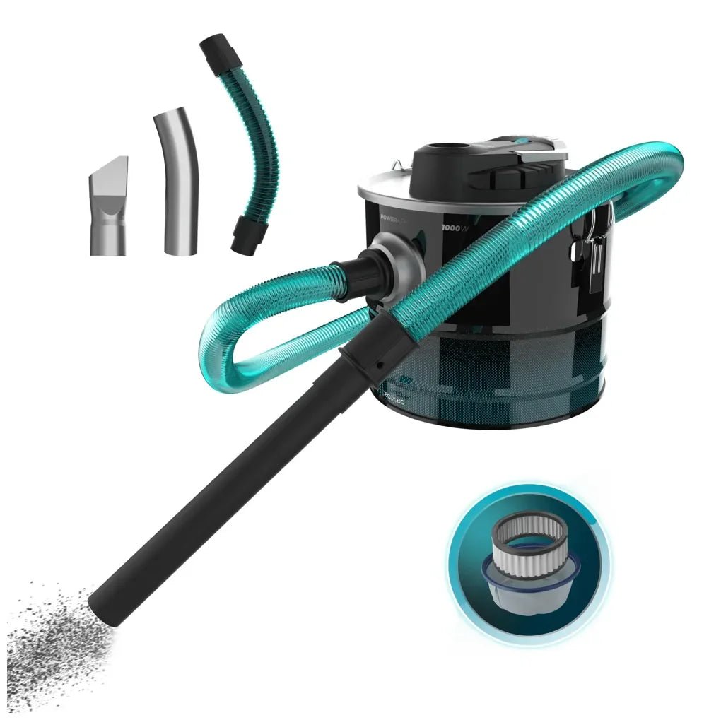 Aspirador de Cenizas 1000W: Limpieza Eficiente para Hogar y Exterior de Cecotec 2
