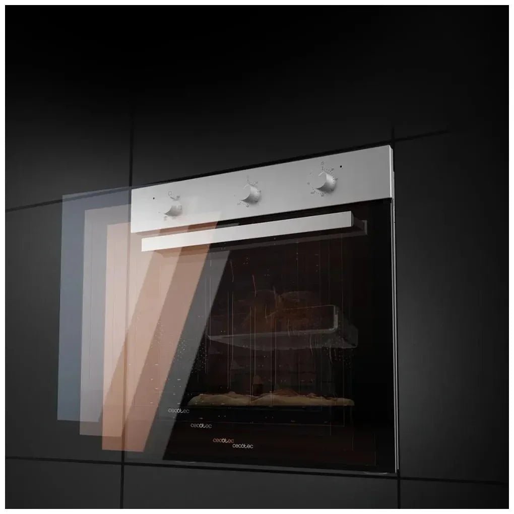 Horno Multifuncional Integrado de 70L con Vapor y Eficiencia Energética Clase A de Cecotec 11