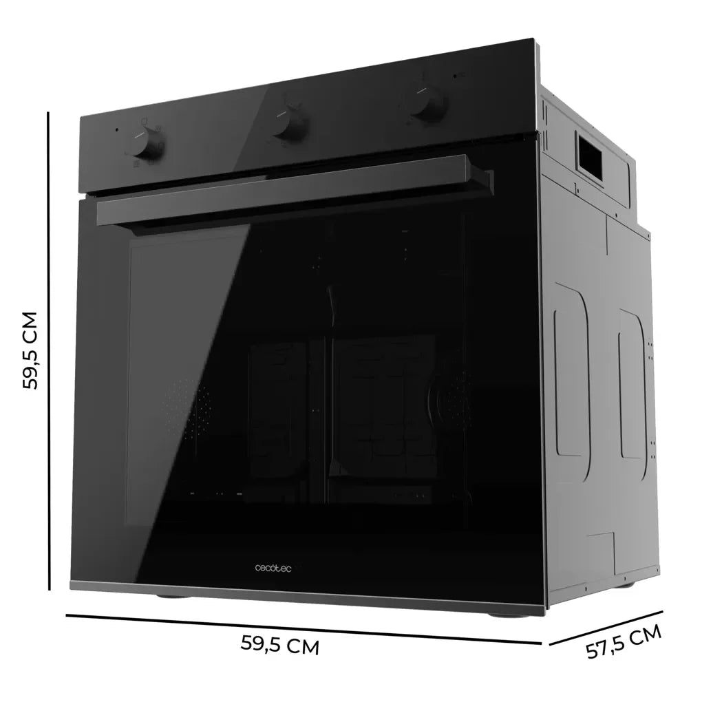 Horno Multifuncional de Integración 70L con Vapor y Eficiencia Energética Clase A de Cecotec 3