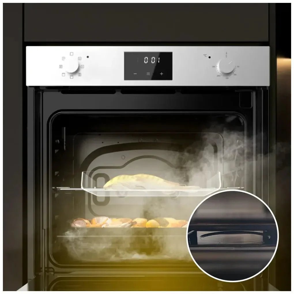 Horno Integrable Multifunción 70L con Vapor y Ahorro Energético Clase A de Cecotec 9