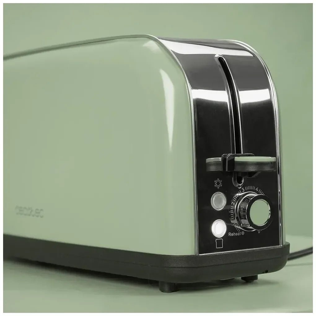 Tostadora Vertical de Acero Inoxidable con Ranura Extendida y 850W de Cecotec 7