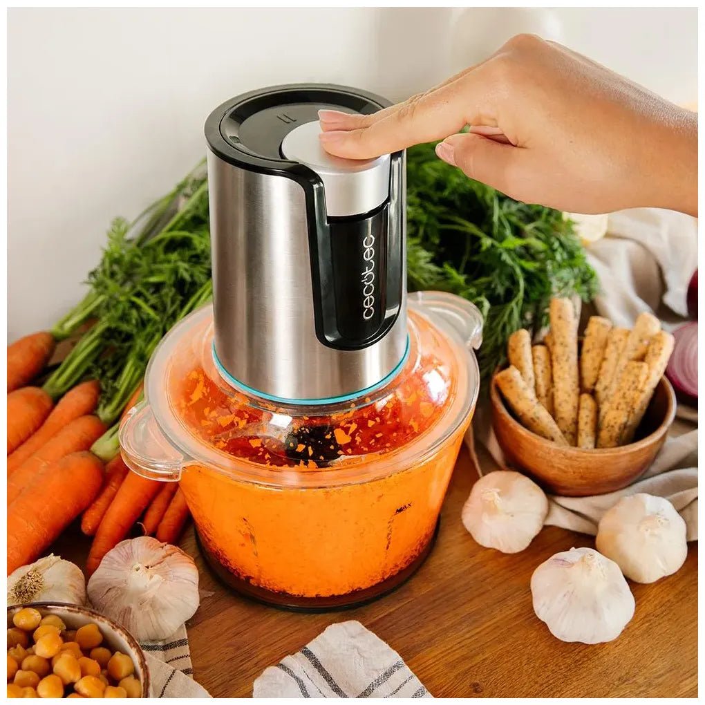 Picadora Eléctrica 500W: Eficiencia y Precisión para Carne, Verduras y Hielo de Cecotec 6