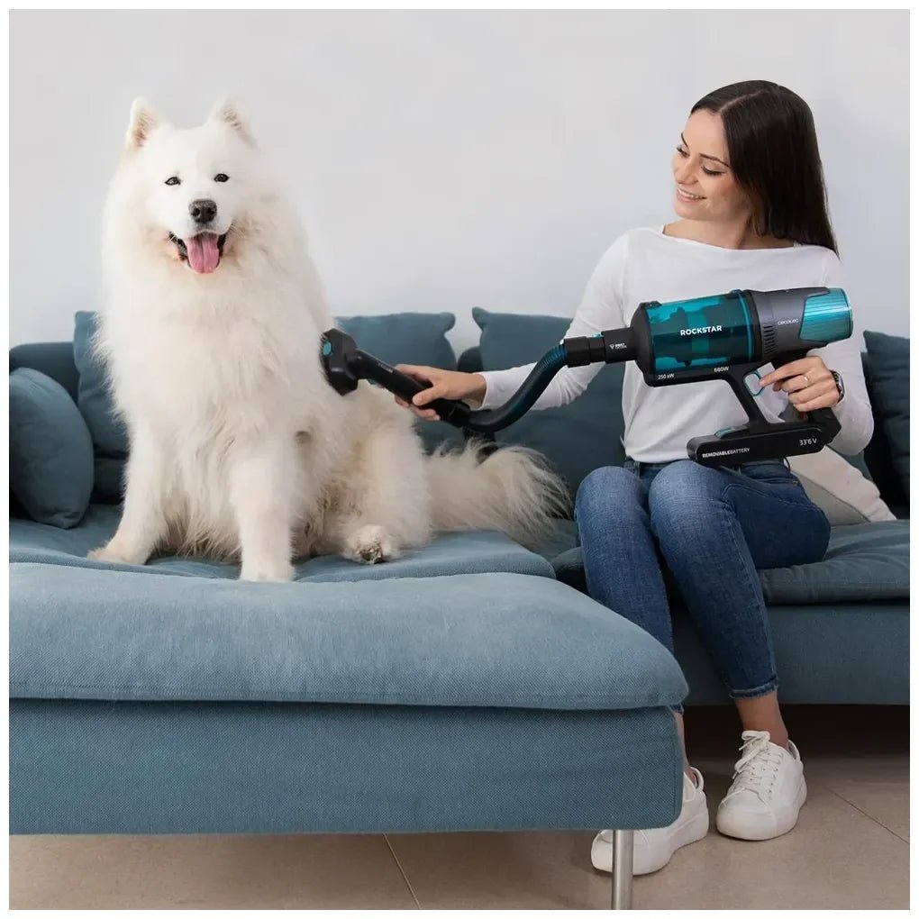 Aspirador Escoba Sin Cable 3 en 1: Potencia Extrema y Autonomía para Mascotas de Cecotec 9