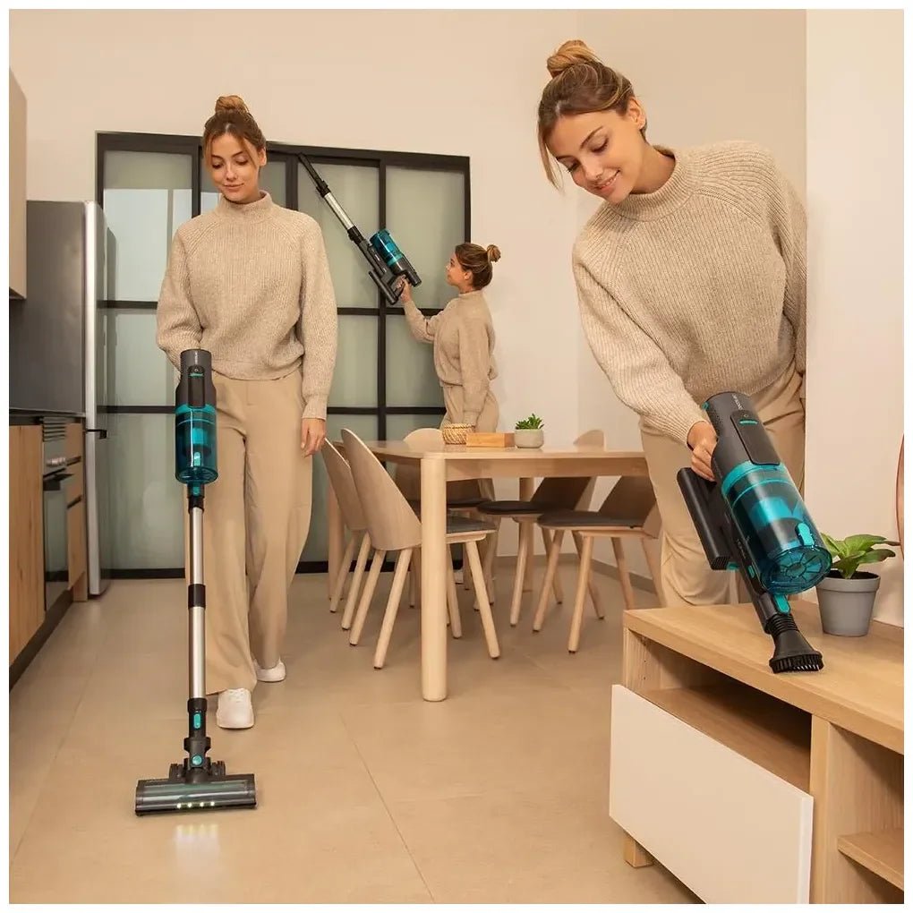 Aspirador Escoba Sin Cables con Autovaciado y Potente Succión de 450W de Cecotec 11