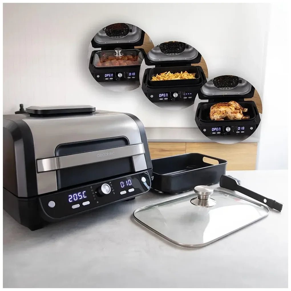 Freidora de Aire y Grill 1700W: Cocina Saludable y Versátil para Toda la Familia de Cecotec 11