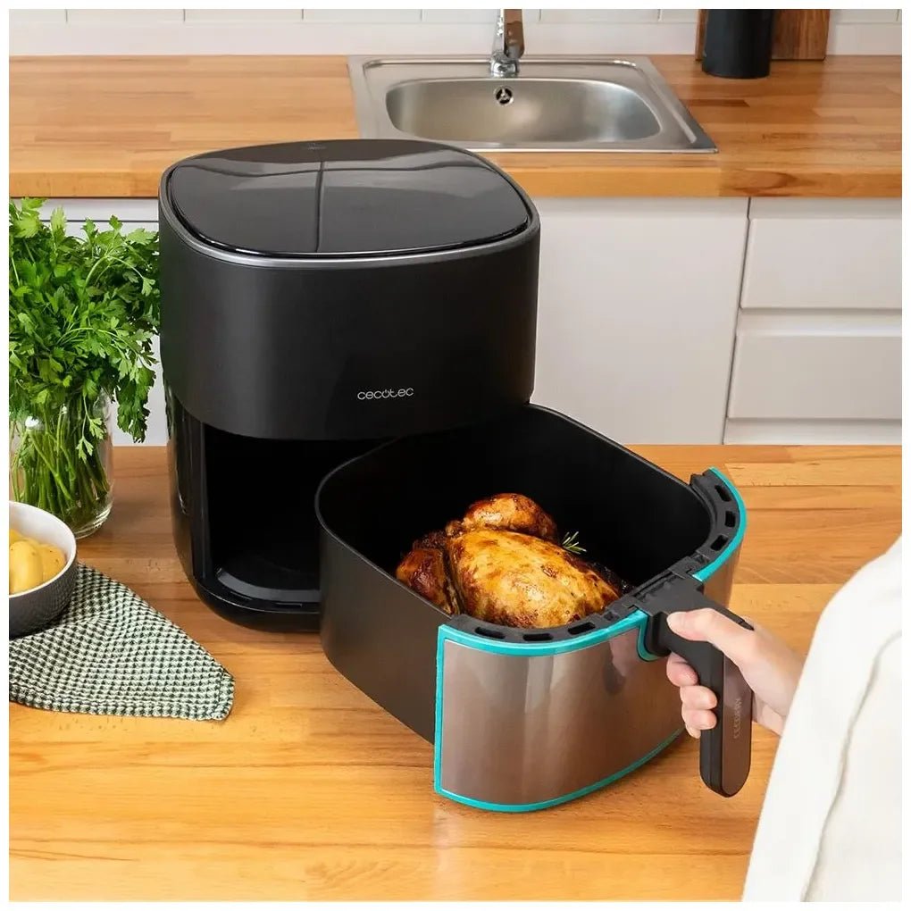 Freidora de Aire Inoxidable 6.5L: Cocina Saludable y Rápida con 1700W de Cecotec 10