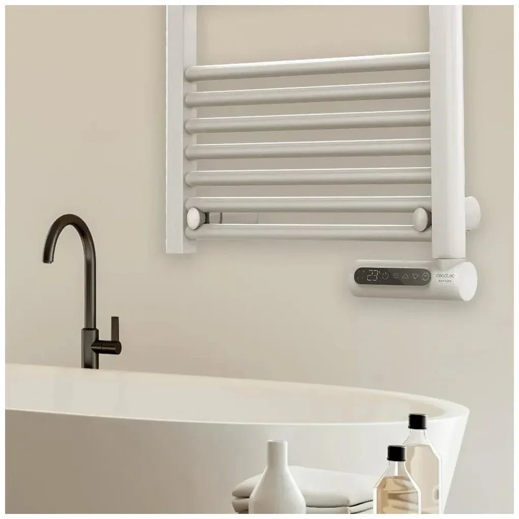 Toallero Eléctrico Inteligente 750W con Pantalla LED y Seguridad IP24 de Cecotec 8