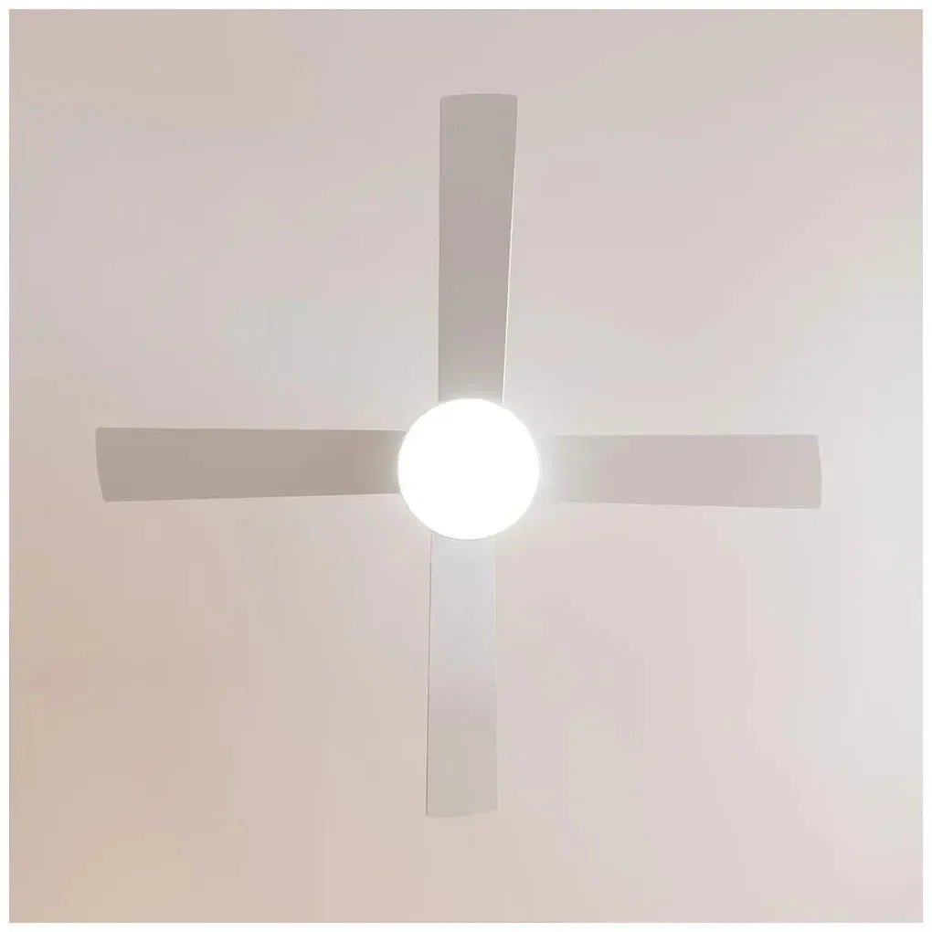 Ventilador de Techo 65W con Luz LED y Función Verano/Invierno, 52 pulgadas Blanco de Cecotec 7