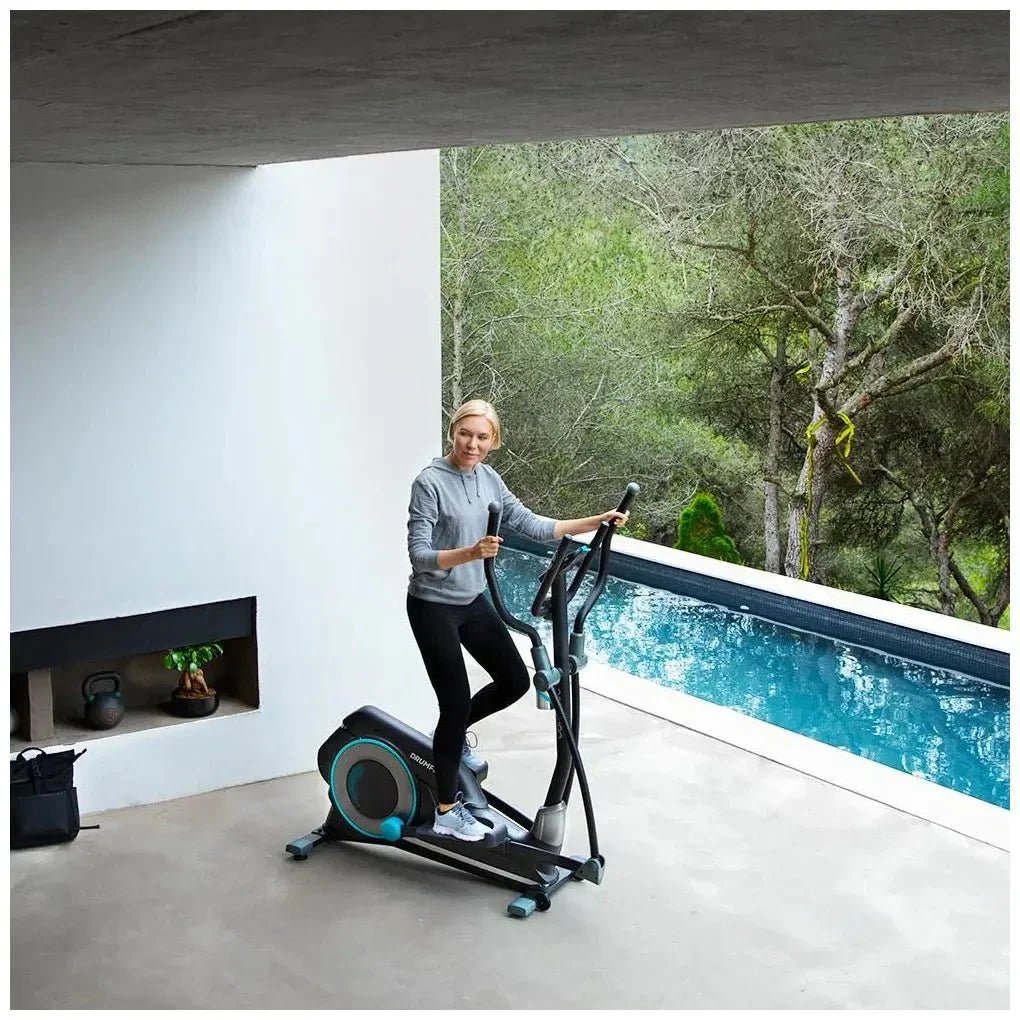 Bicicleta Elíptica DrumFit 9000 Eir Pro resistencia magnética y monitor LCD de Cecotec 3