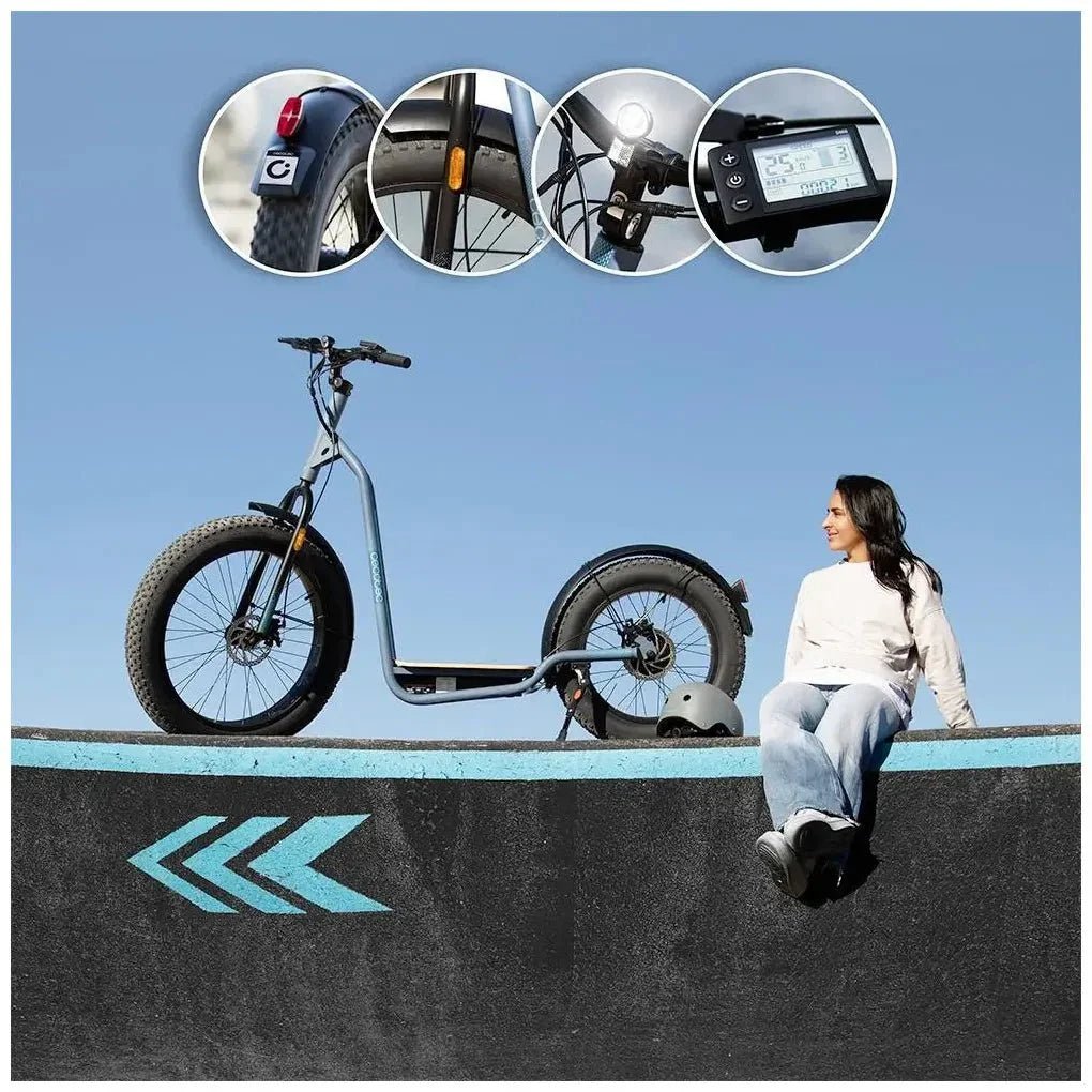 Bicinete Eléctrico Fat potente motor gran autonomía y Cumple normativa española de Cecotec 12
