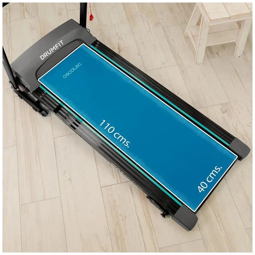 Cinta de Correr plegable 900W con 12 programas y panel LCD para entrenamiento en casa de Cecotec 4