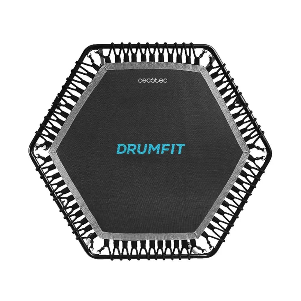 Trampolín Fitness Drumfit Jump 1270: Ajustable, Estable y Plegable para Ejercicio de Cecotec 2