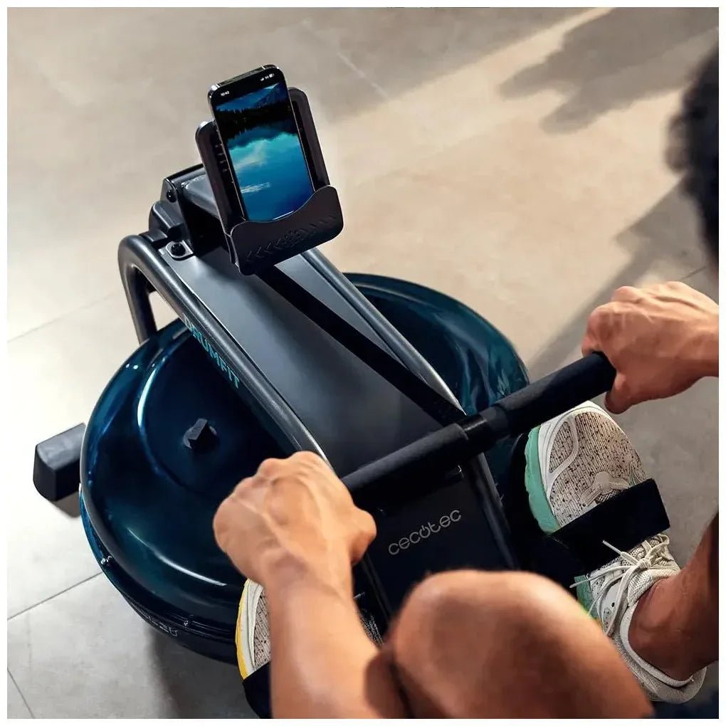 Máquina de remo de agua DrumFit Rower 10000 Neptuno entrenamiento intenso en casa de Cecotec 6