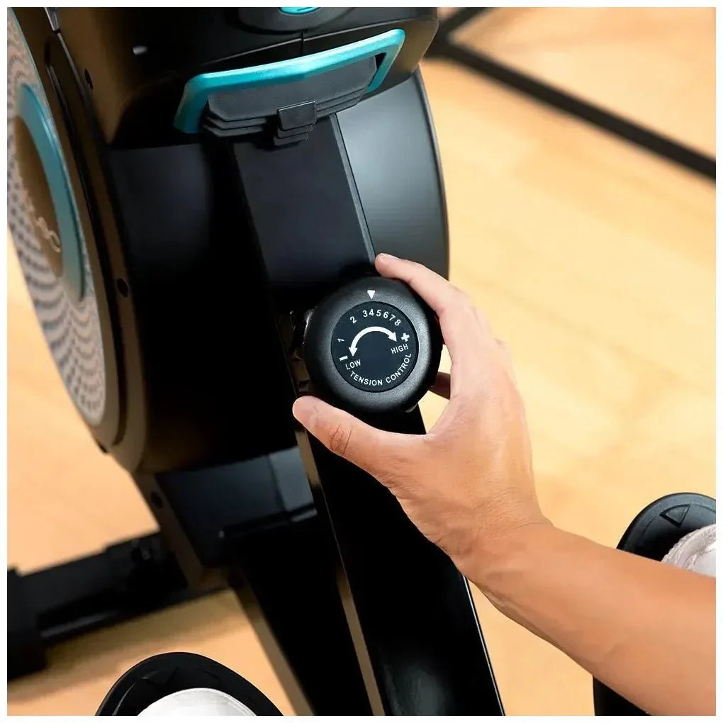 Máquina de remo DrumFit Rower Eolo Magno con resistencia de aire y magnética 8 niveles y Pantalla de Cecotec 3