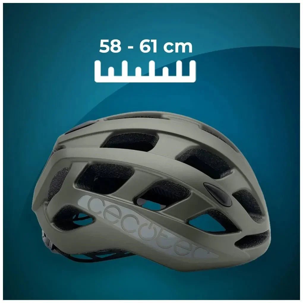 Casco de Montaña verde S m ligero seguro y ajustable para bicicletas y patinetes de Cecotec 4