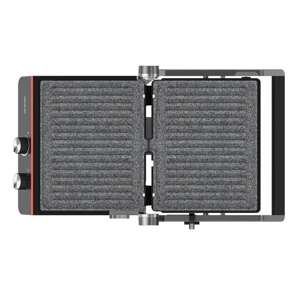 Parrilla Eléctrica 2200W RockStone: Cocción Perfecta y Limpieza Fácil de Cecotec 4