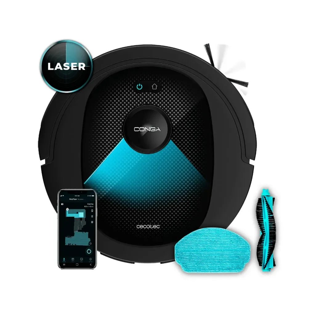Aspirador Robot Multifuncional 4 en 1 con Tecnología de Navegación Láser y Succión Ultra Potente de 4000 Pa de Cecotec 2