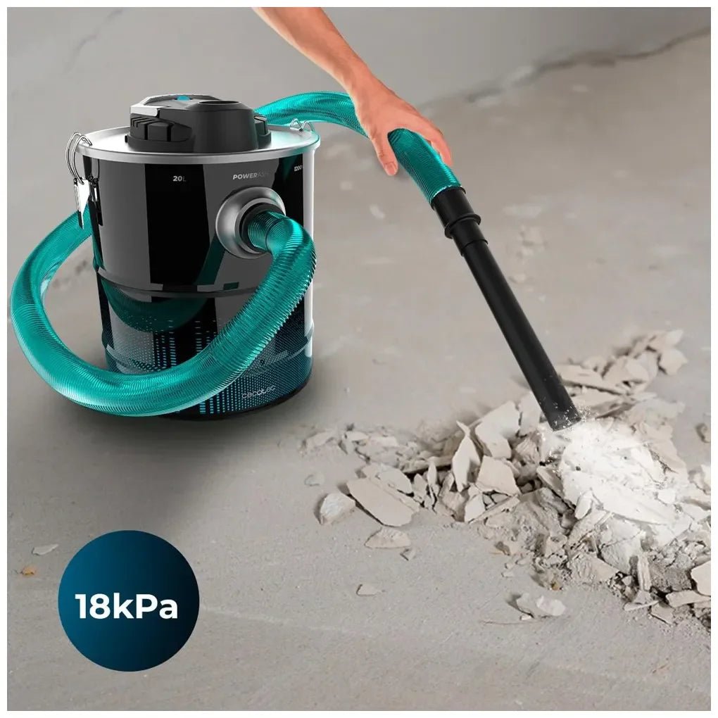 Aspirador de Cenizas 1200W: Limpieza Profunda y Eficiente con Depósito de 20L de Cecotec 4