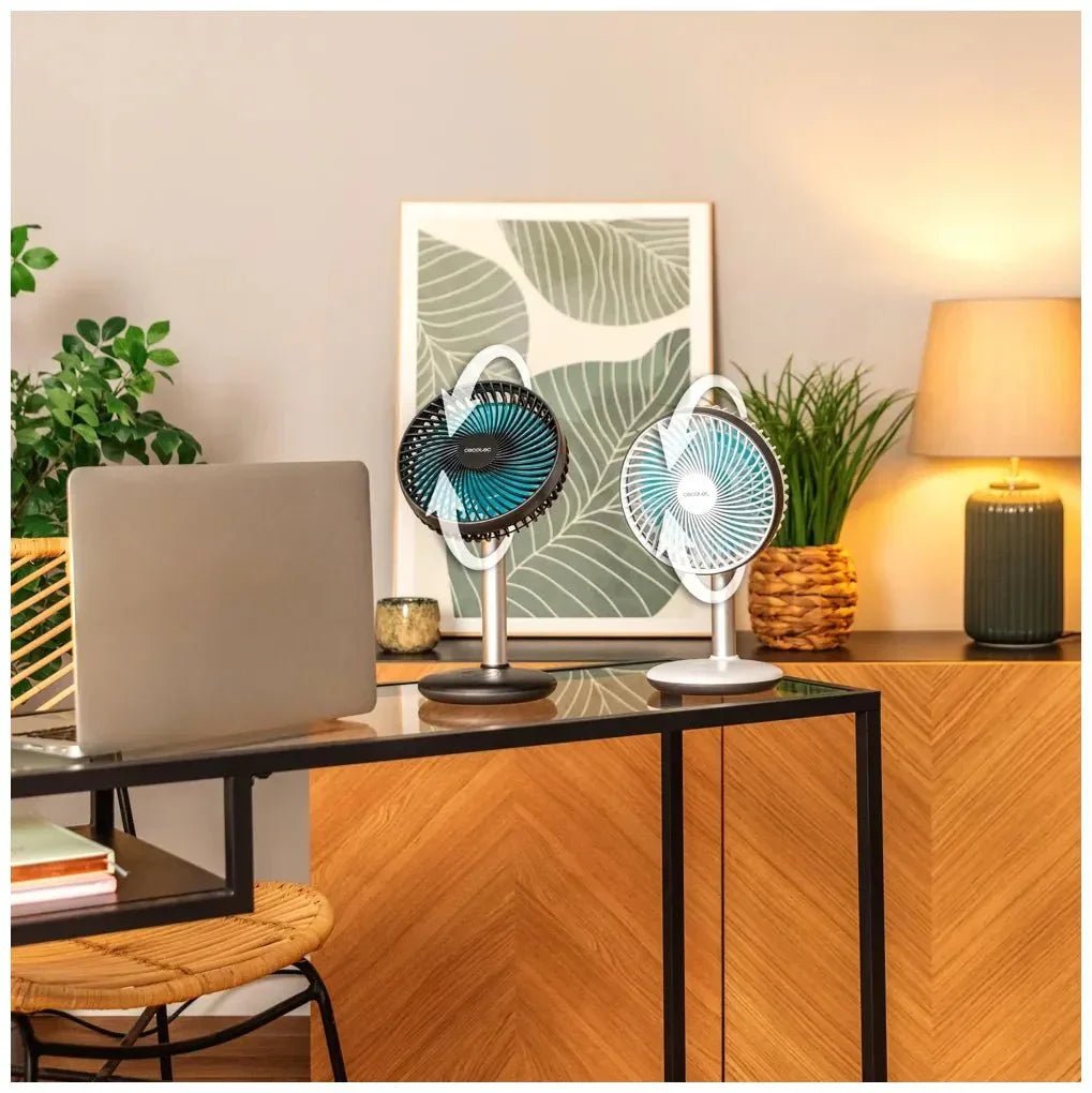 Ventilador Portátil de Sobremesa 4000mAh con Control Táctil y 4 Velocidades de Cecotec 8
