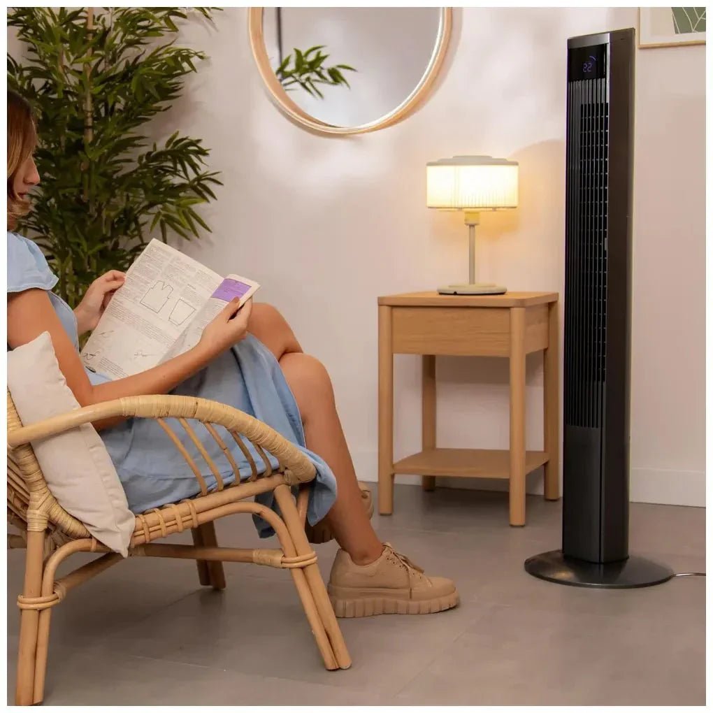 Ventilador de Torre 47'' con Ionizador, Control Remoto y Pantalla LED de Cecotec 6