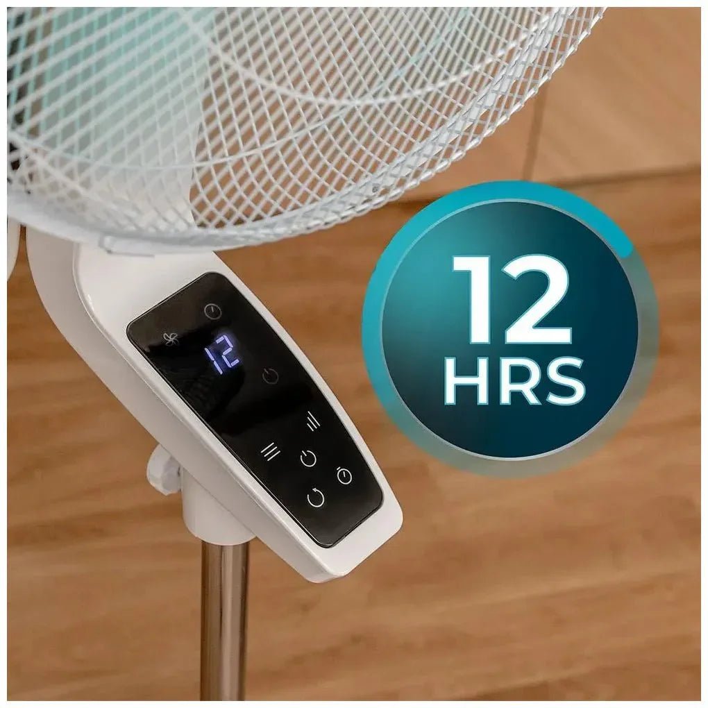 Ventilador de Pie 16 pulgadas con Control Táctil, Mando y Temporizador 50W de Cecotec 11