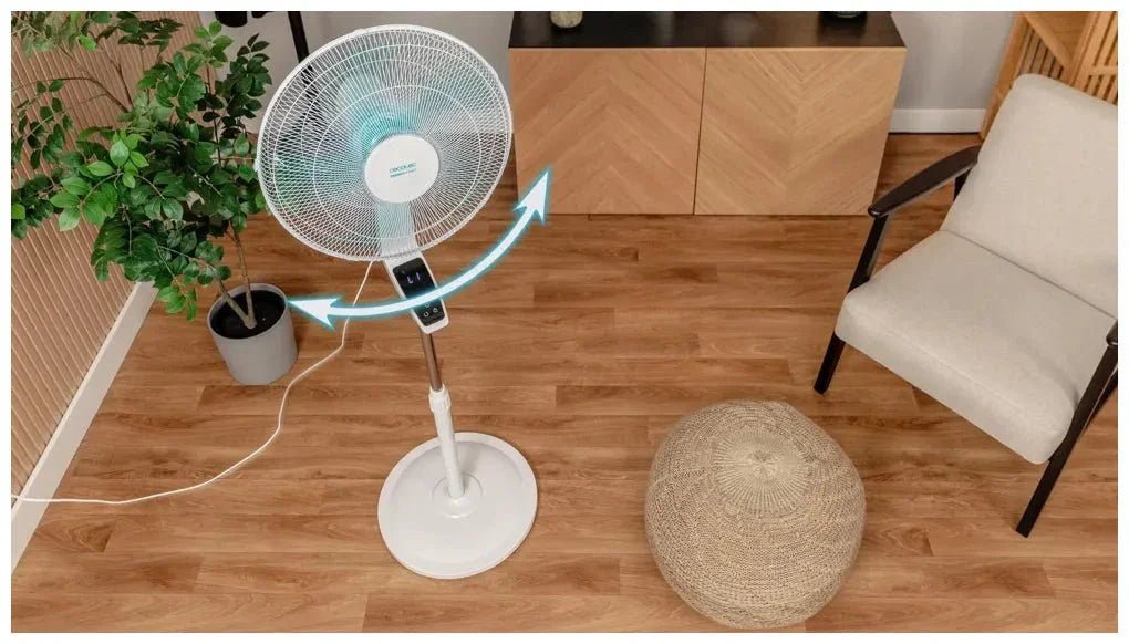 Ventilador de Pie 16 pulgadas con Control Táctil, Mando y Temporizador 50W de Cecotec 12