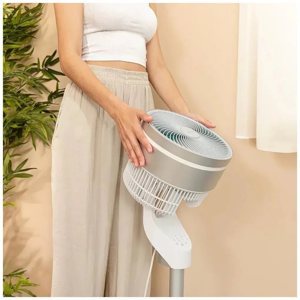 Ventilador de Pie Smart 60W con Control Táctil, Oscilación y Temporizador de Cecotec 7