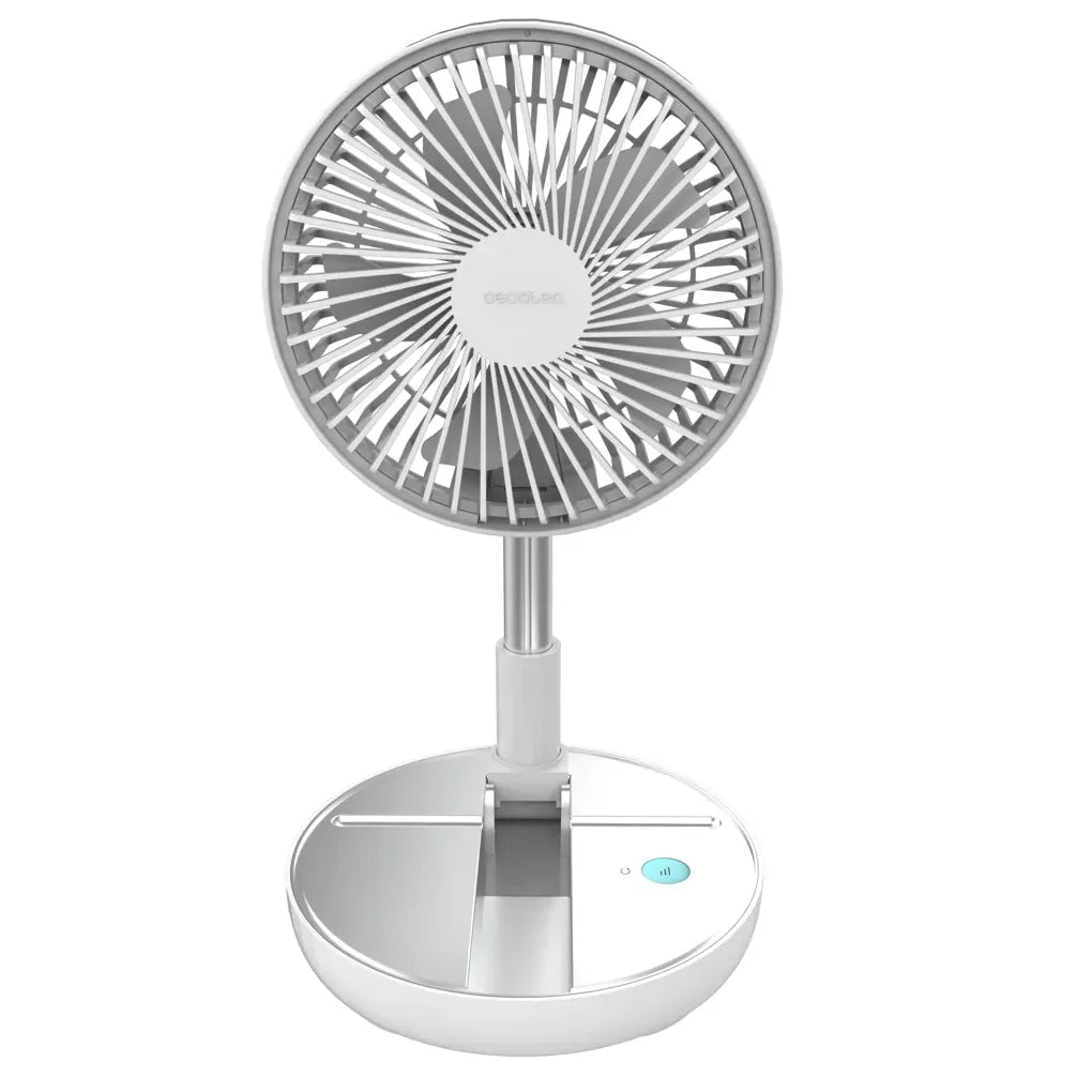 Ventilador Portátil Plegable con Batería de 7200mAh y 3 Velocidades Ajustables de Cecotec 2