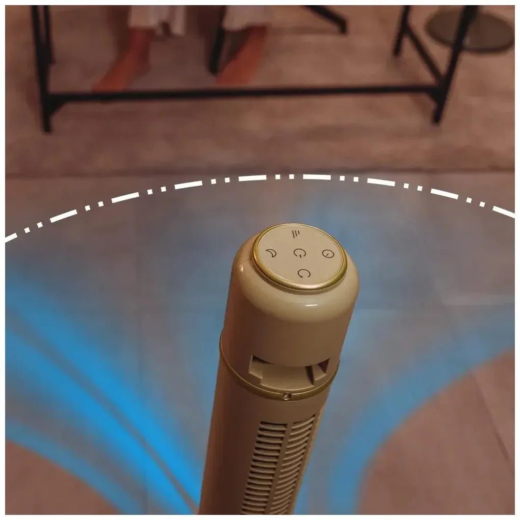 Ventilador de Torre Retro Smart Green 32 pulgadas con Control Remoto y Pantalla LED de Cecotec 11