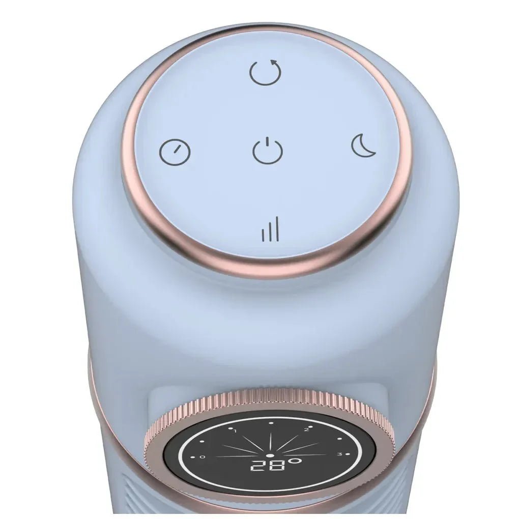 Ventilador de Torre Retro Smart Blue: Potencia, Estilo y Comodidad de Cecotec 3