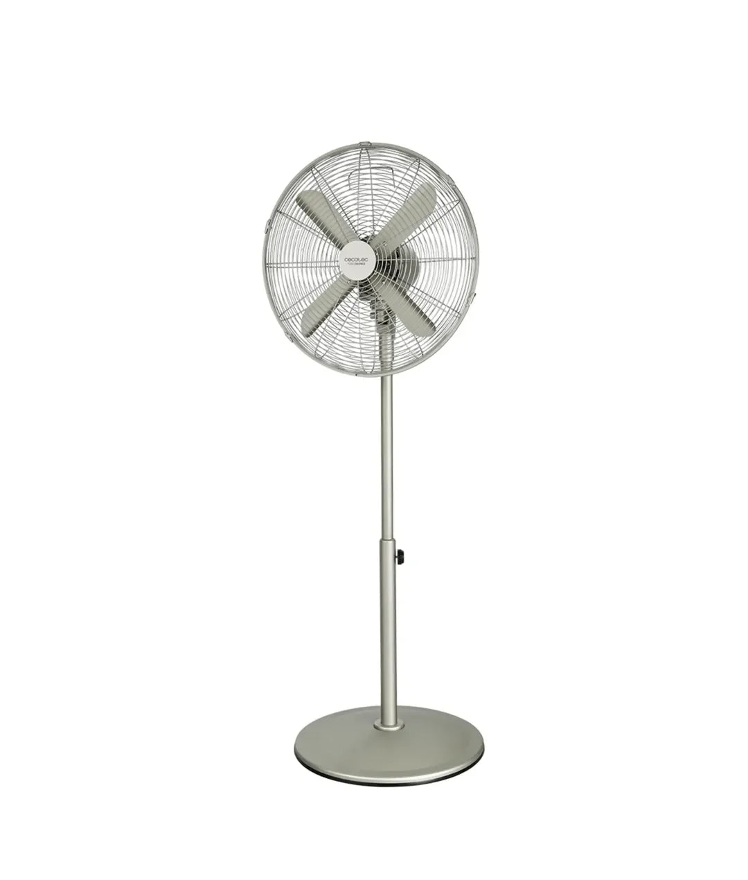 Ventilador de Pie Silencioso 50W, 16 pulgadas con Oscilación y Altura Ajustable de Cecotec