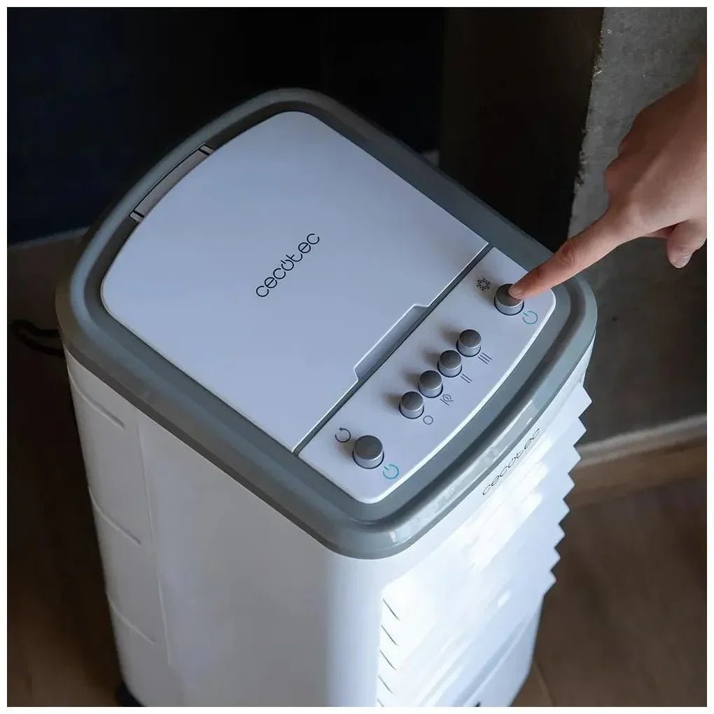 Climatizador Evaporativo compacto 65W con depósito 3 5L y Oscilación 70o de Cecotec 5