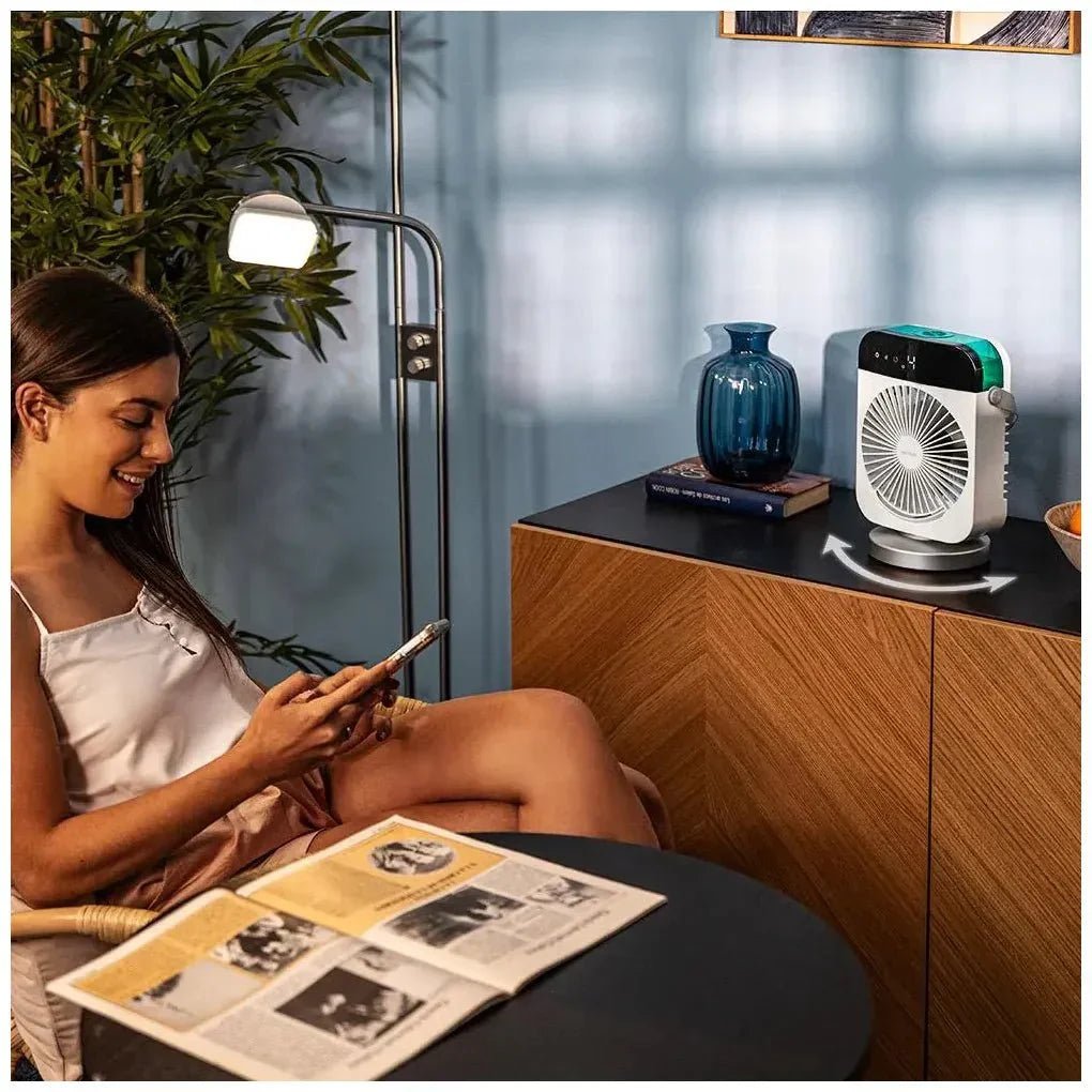 Climatizador de Sobremesa Smart con Control Táctil, Oscilación y Luz LED de Cecotec 7
